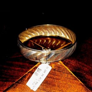 18 kt plated s.s bracelet